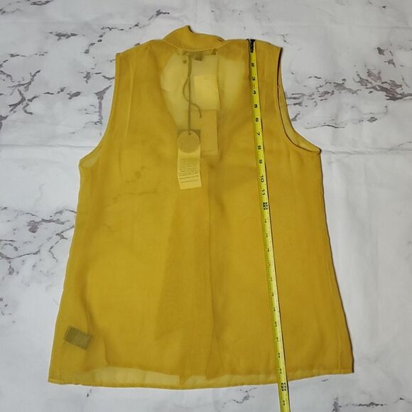 Sanctuary Yellow Tie Front Tank Top - Picture 5 of 5
